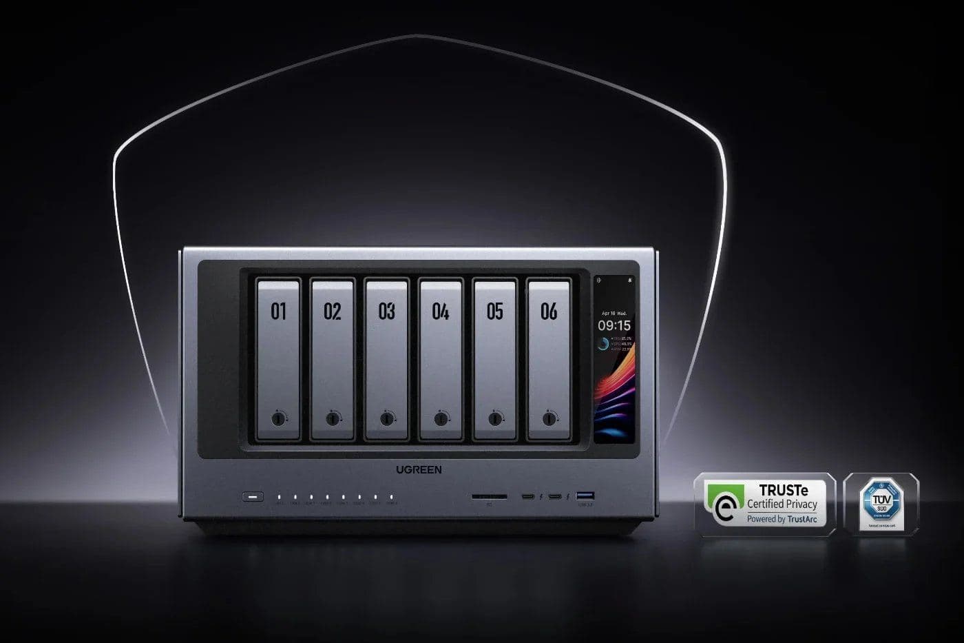 Serveur NAS UGREEN à six baies